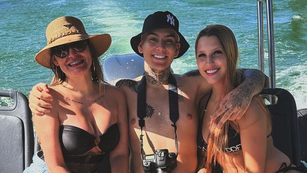 Andressa Urach, Arthur Urach e Gabi Ayala