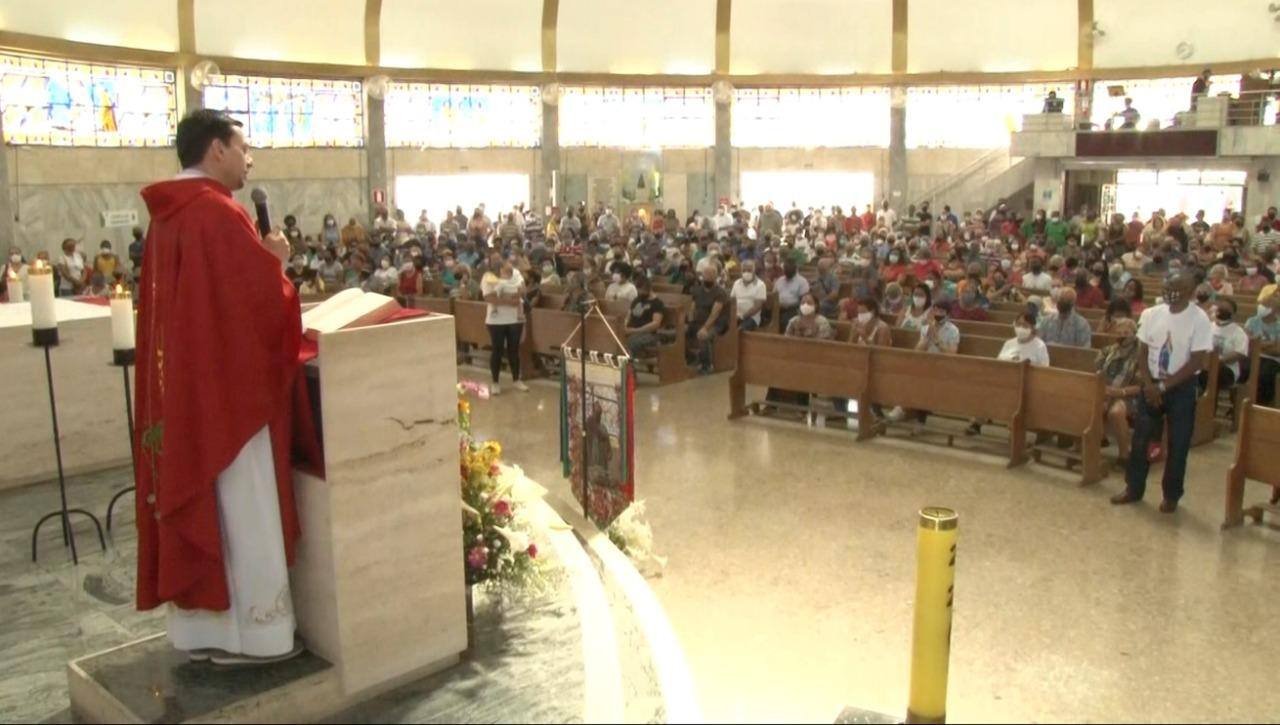 Missa no Santuário de São Judas Tadeu