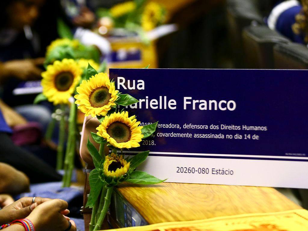 Sessão solene da Câmara dos Deputados em homenagem à vereadora Marielle Franco e a Anderson Gomes