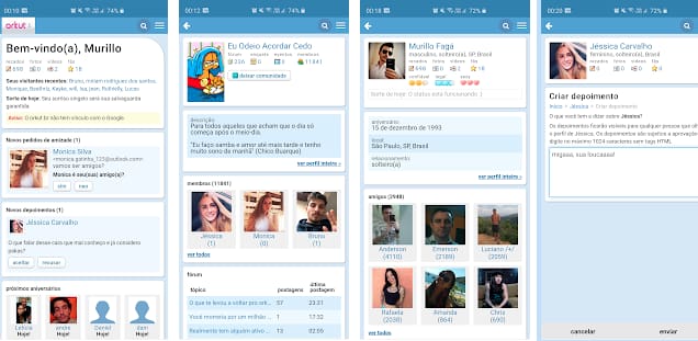 Fã recria rede social Orkut