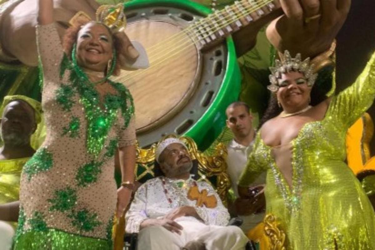 Babi Cruz ficou decepcionada ao ver escola que homenageou Arlindo Cruz ser rebaixada
