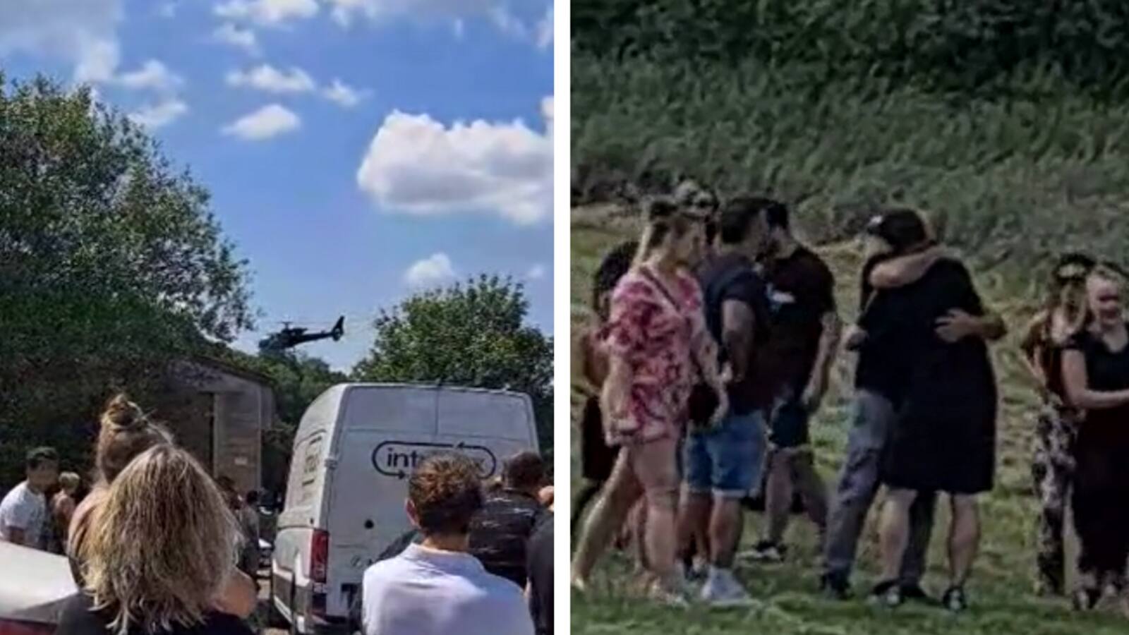 Homem que fingiu a própria morte aparece no funeral e é recebido por amigos e familiares