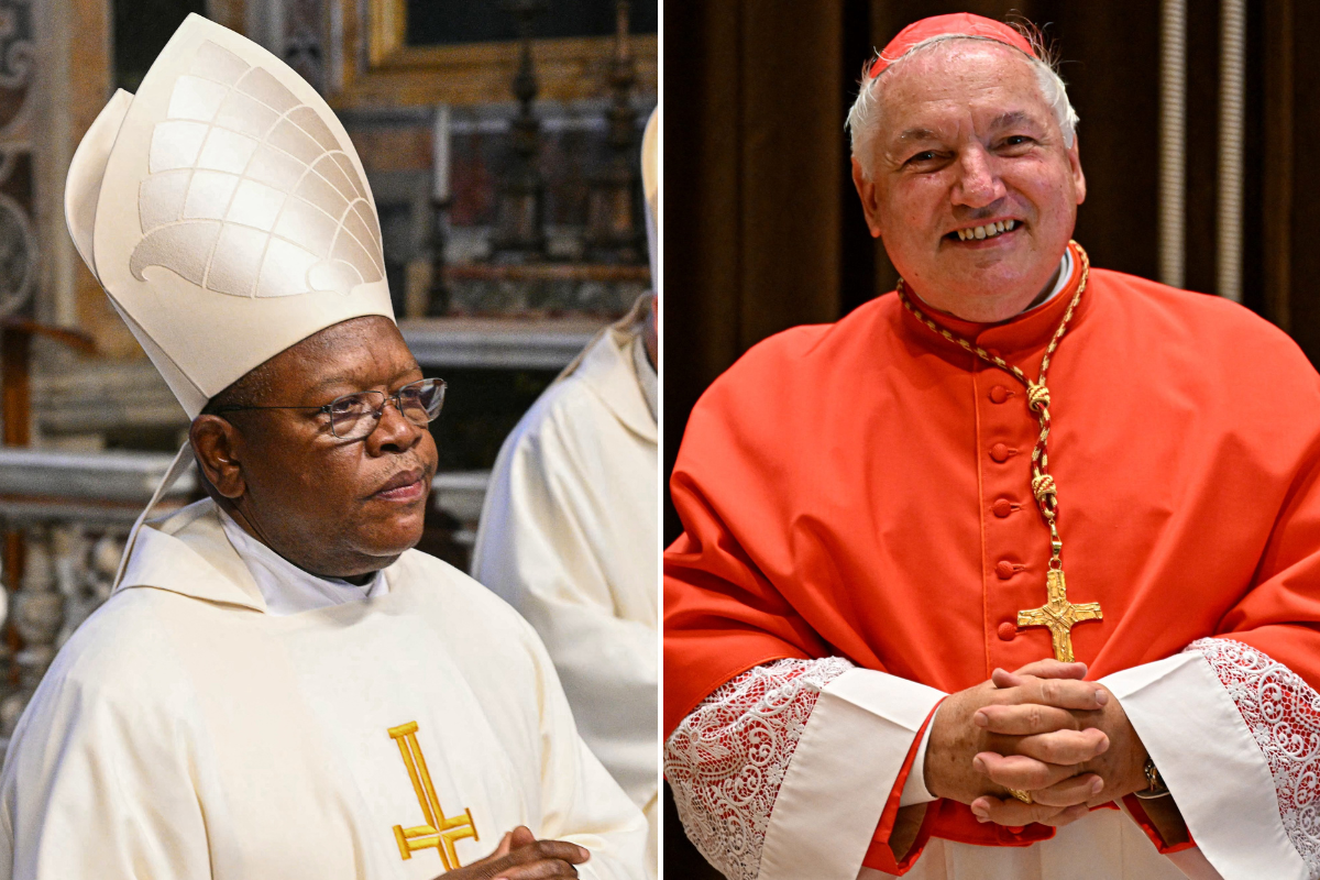 Fridolin Ambongo Besungu e Jean-Marc Aveline