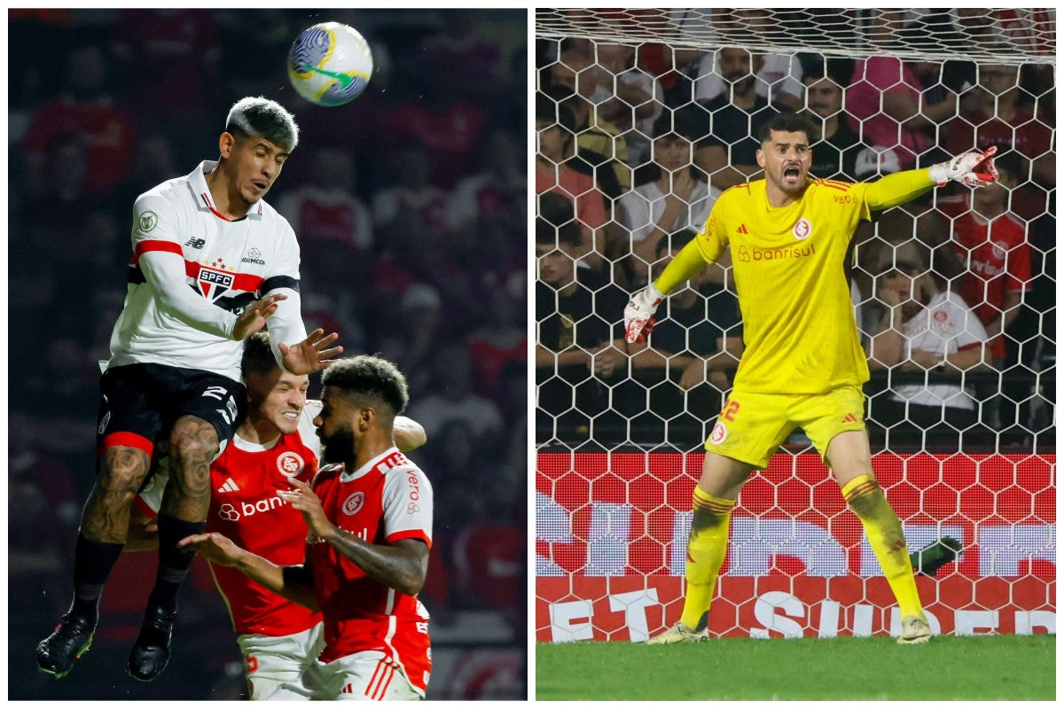 Gaúchos e paulistas fizeram um jogo sonolento