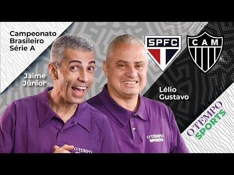 Transmissão ao vivo do duelo pelo Brasileirão no Morumbis