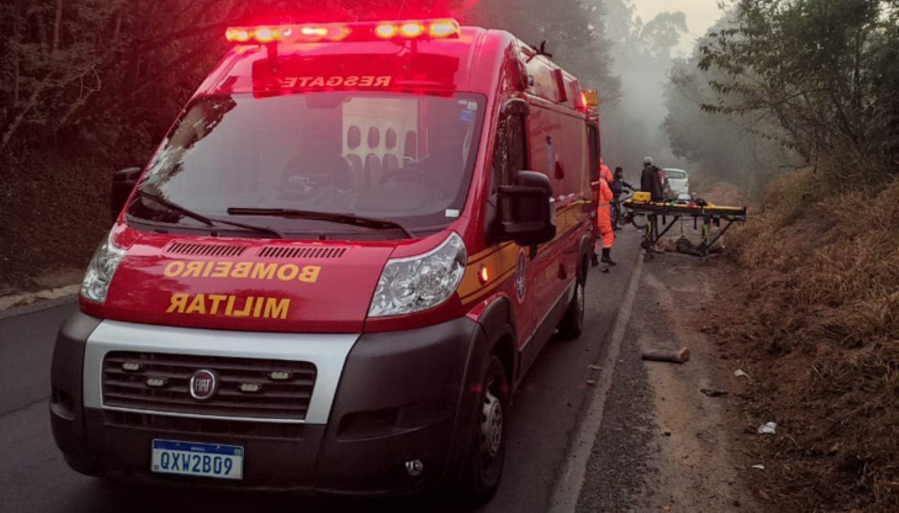 Vítima sofreu TCE grave e faleceu no local do acidente