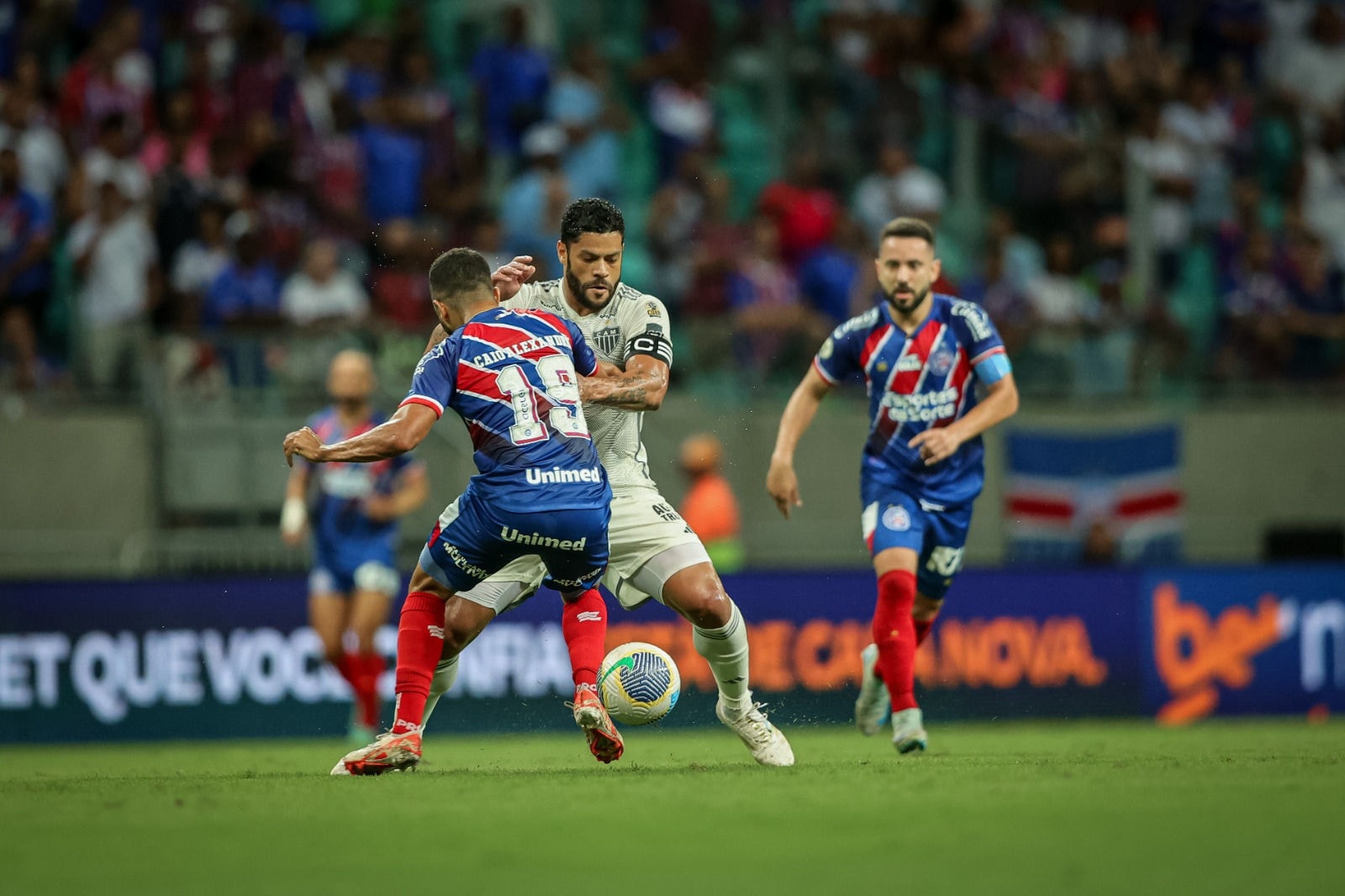 Atlético e Bahia se enfrentaram na Arena Fonte Nova pelo Brasileirão