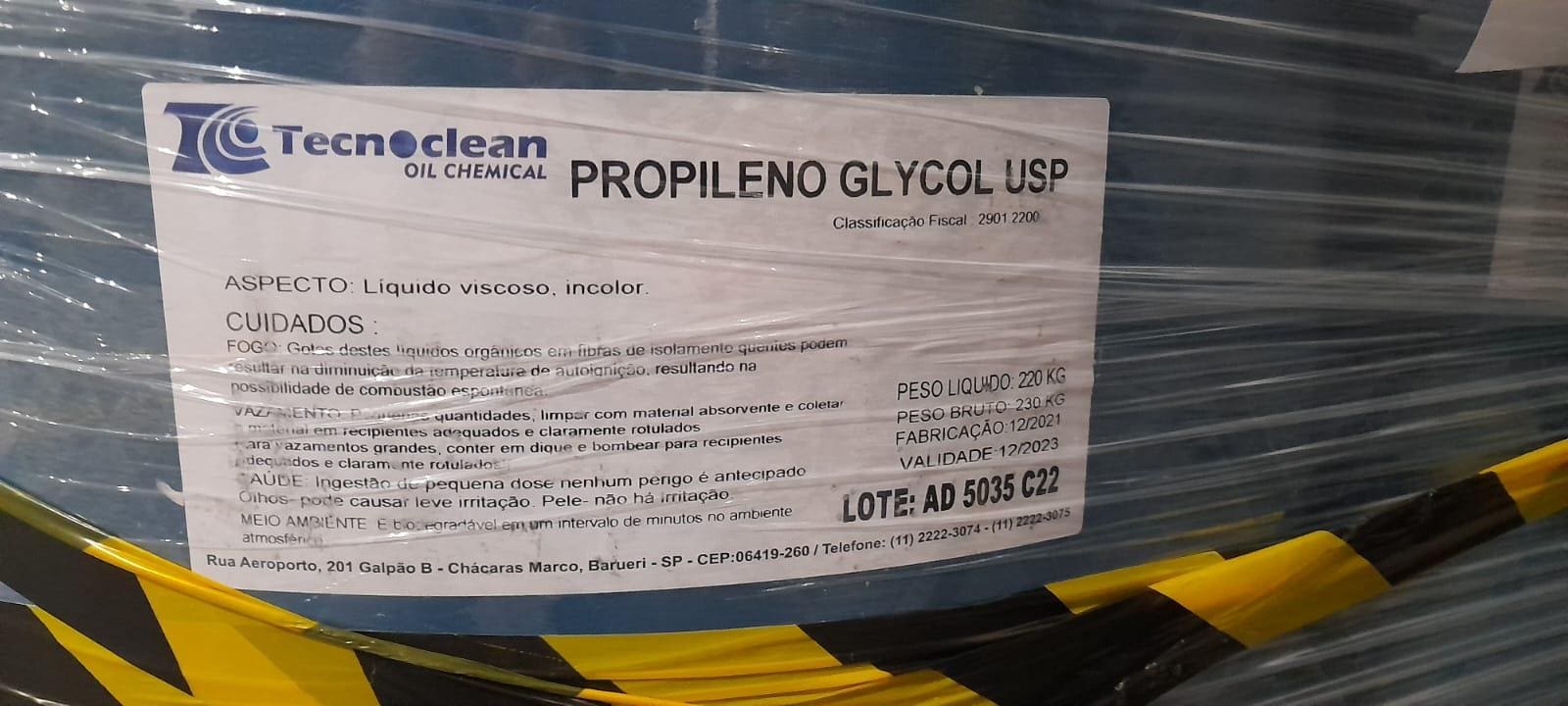 Bassar garante ter comprado "propilenoglicol" indicado para produção alimentar