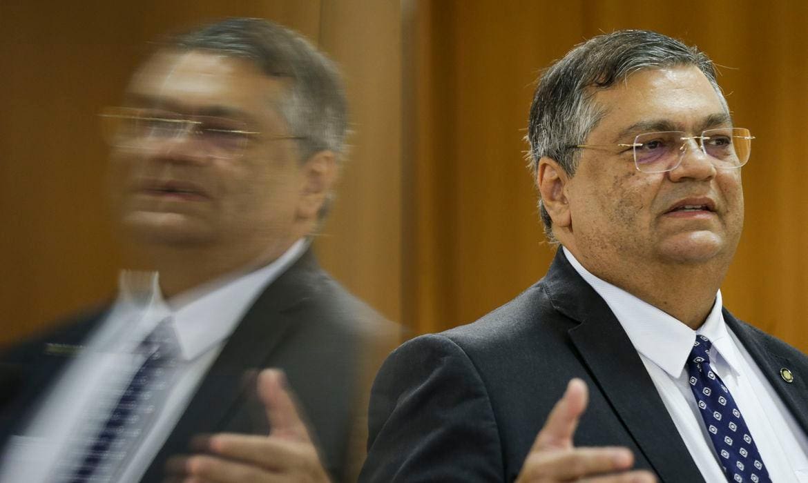 O ministro da Justiça, Flávio Dino