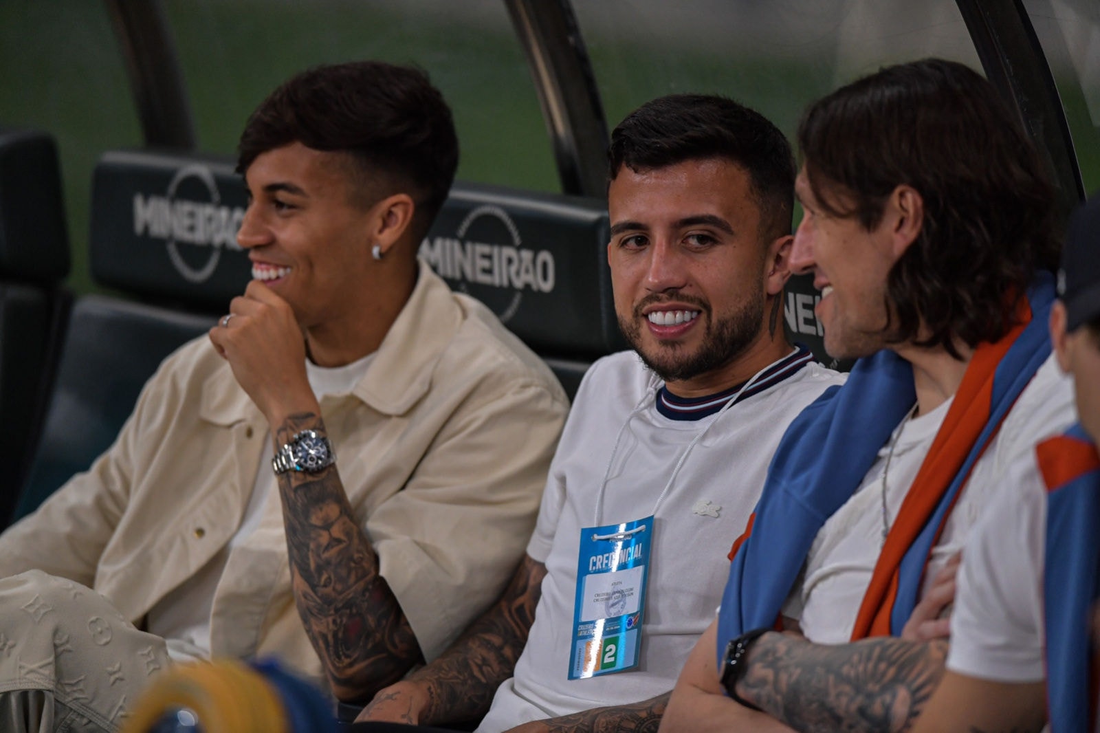 Kaio Jorge, Matheus Henrique e Cássio no banco de reservas