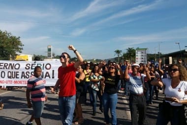 Pista foi fechada no sentido Belo Horizonte 