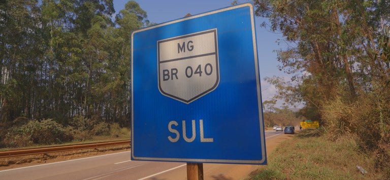 BR-040, no trecho entre BH e Juiz de Fora, está sob nova administração 