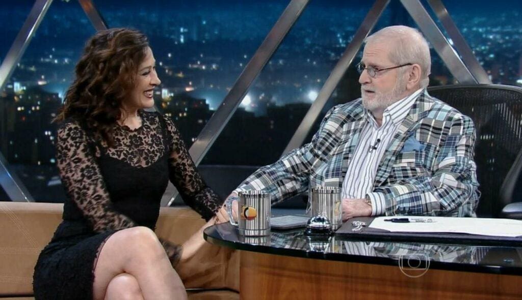 Claudia Raia e Jõ Soares foram um casal na década de 1980