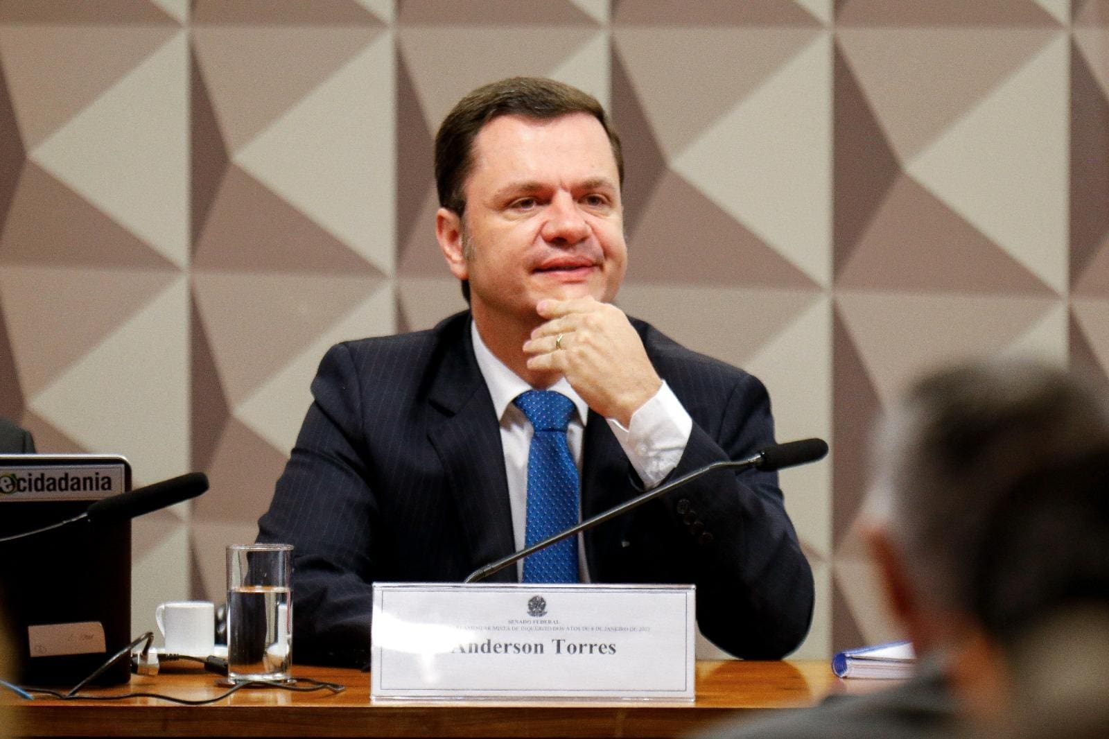 Anderson Torres compareceu à CPMI do 8 de janeiro do Congresso Nacional na condição de testemunha