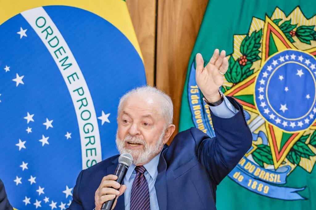 Luiz Inácio Lula da Silva em café com jornalistas