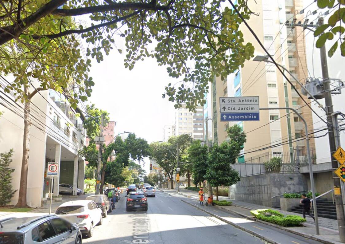 Rua Fernandes Tourinho, na Savassi