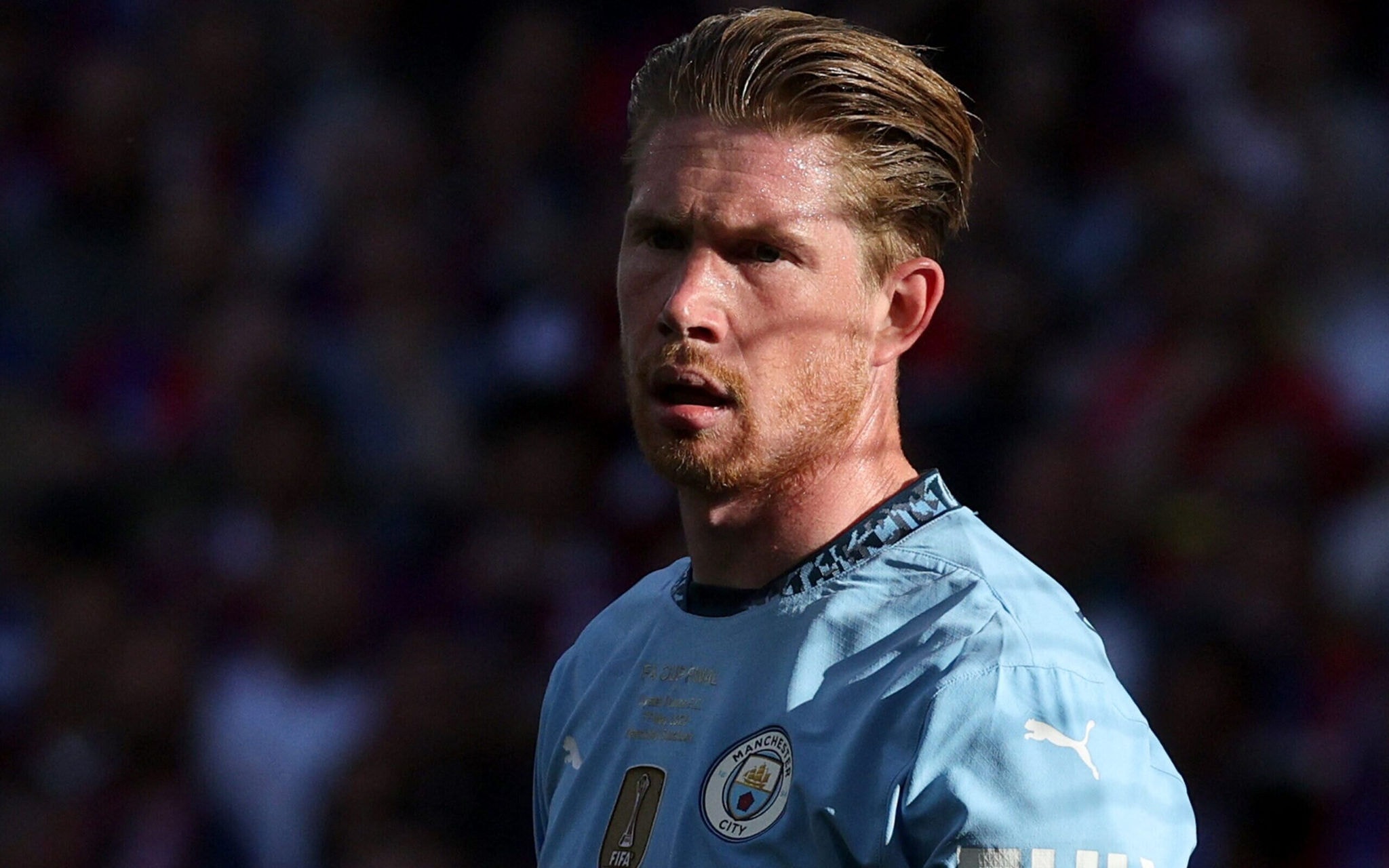 De Bruyne em ação pelo Manchester City (Foto: Adrian Dennis / AFP)