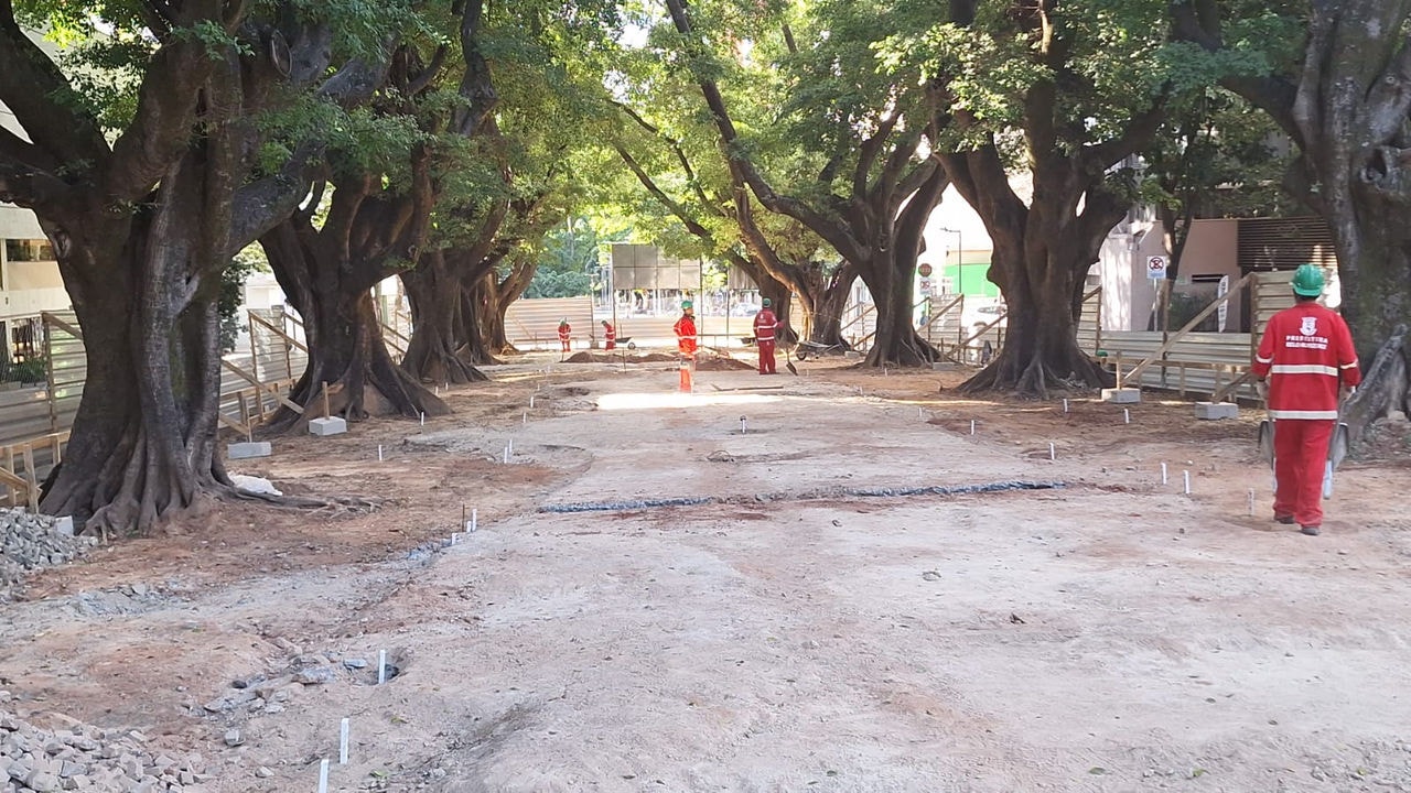 A obra deverá terminar só em 2025