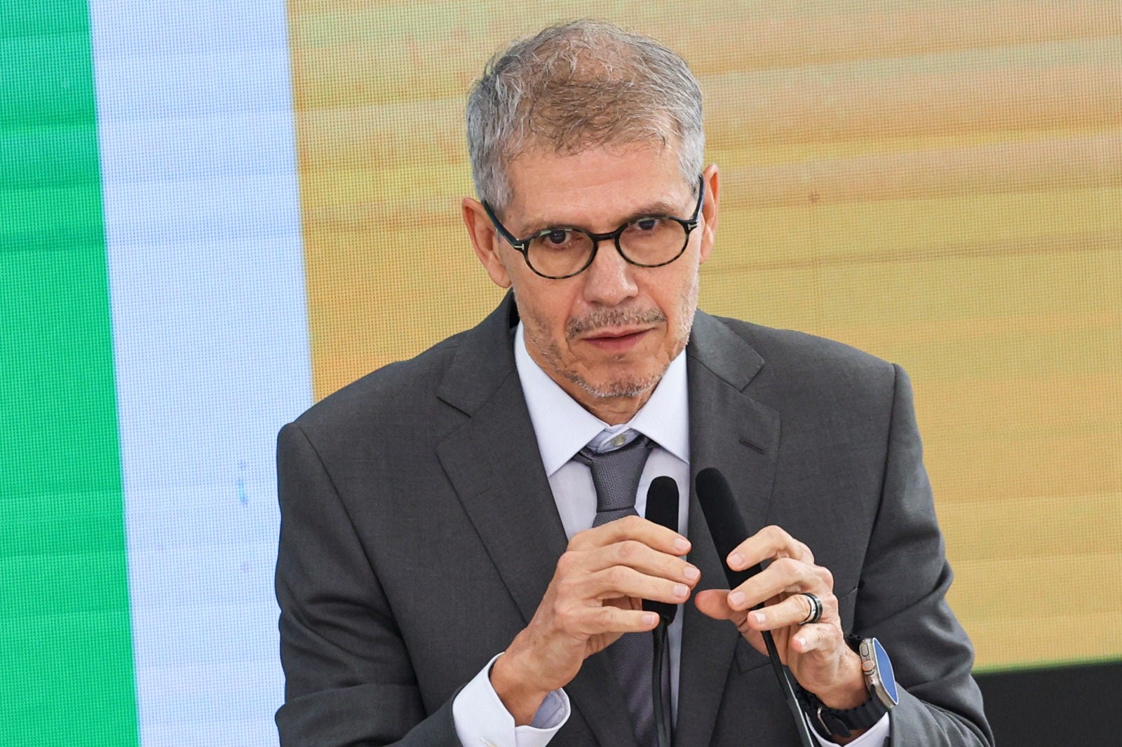 O novo chefe da Secom, Sidônio Palmeira, tomou posse nesta terça-feira (14)