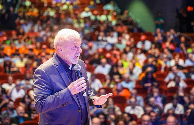 Presidente Lula em evento no RS