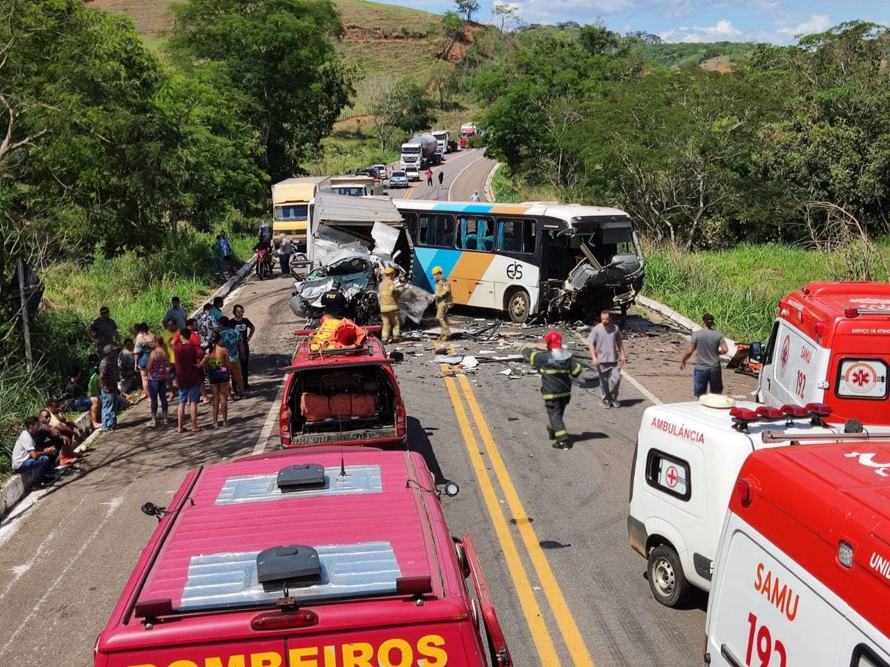 Acidente em Muriaé