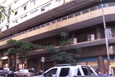 O acidente aconteceu na Avenida Augusto de Lima, esquina com a Rua da Bahia