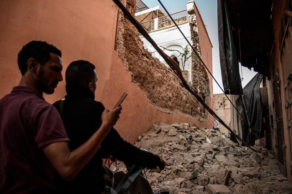 Marrakech, após terremoto 1092023