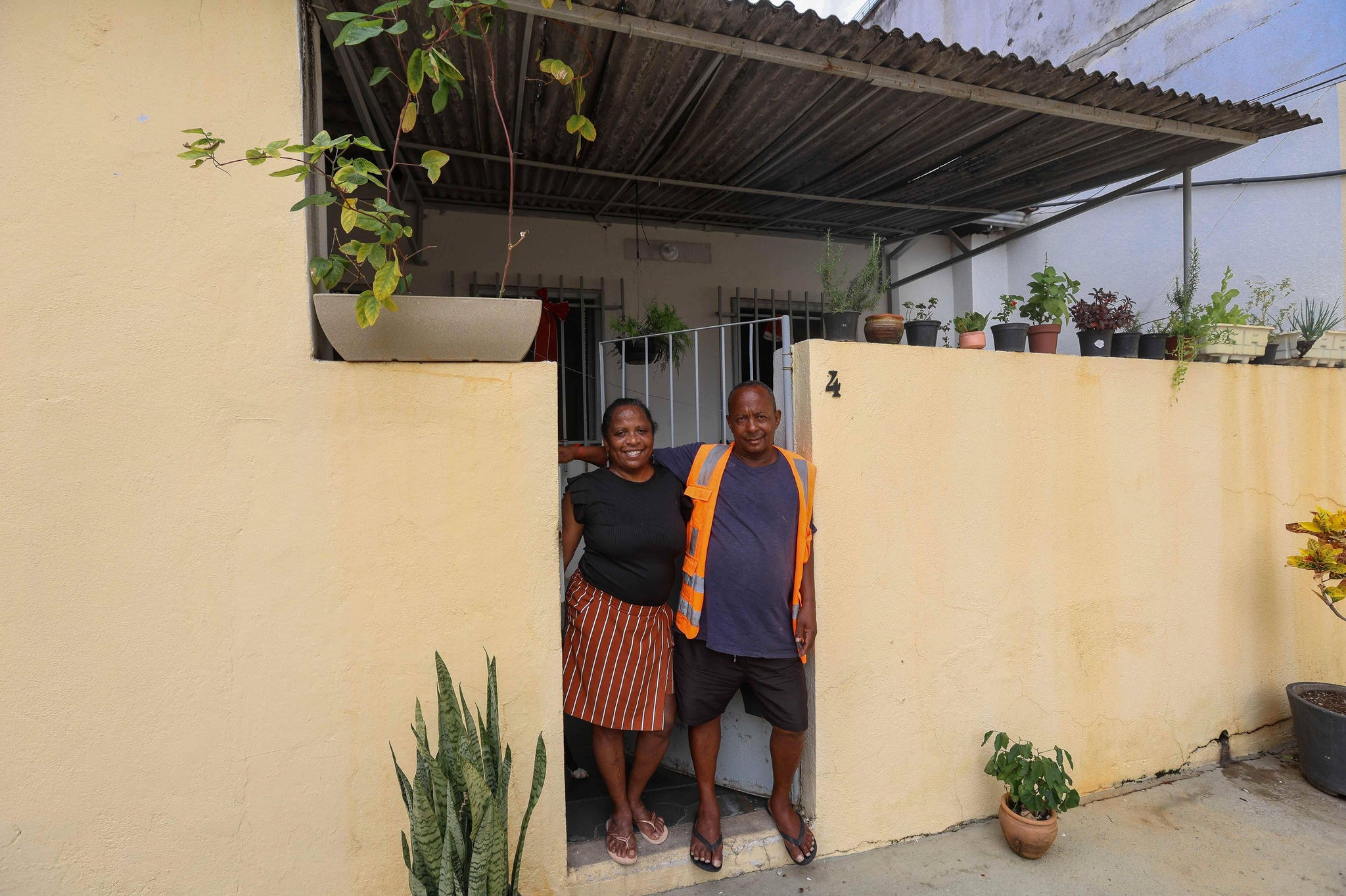 Adelmar Rodrigues e Alessandra Vieira moram no bairro Santa Efigênia