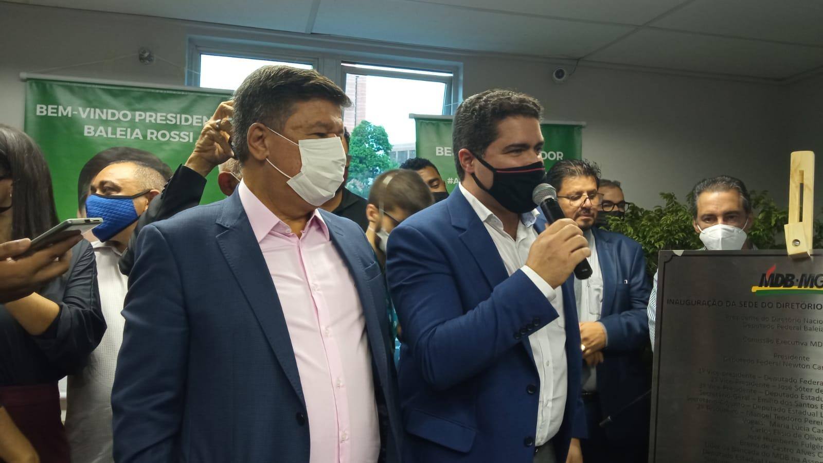 Carlos Viana e Newton Cardoso Jr