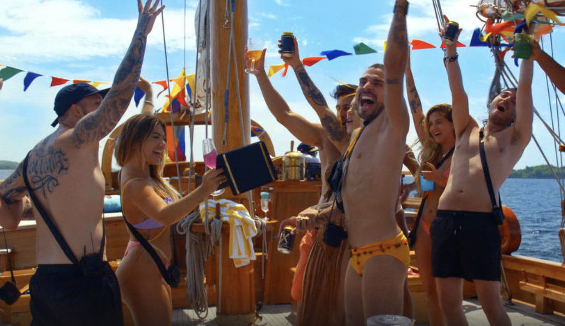Imagem do 1º episódio do reality De Férias com o Ex: Caribe