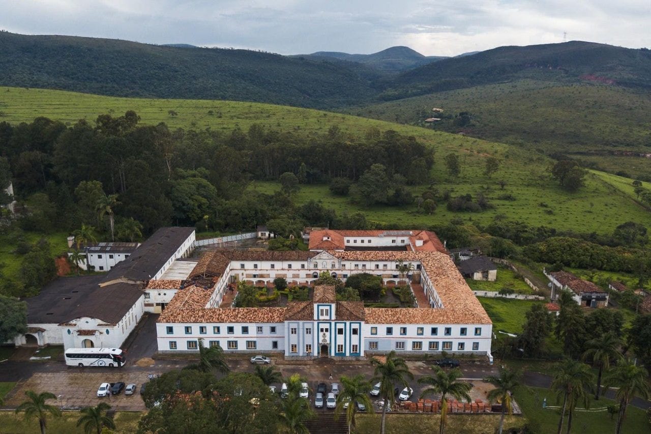 Vista do Colégio Dom Bosco, em Cachoeira do Campo, que vai dar lugar a um hotel de luxo