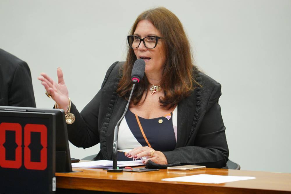 Em sessão tumultuada, Bia Kicis é eleita presidente da CCJ da Câmara