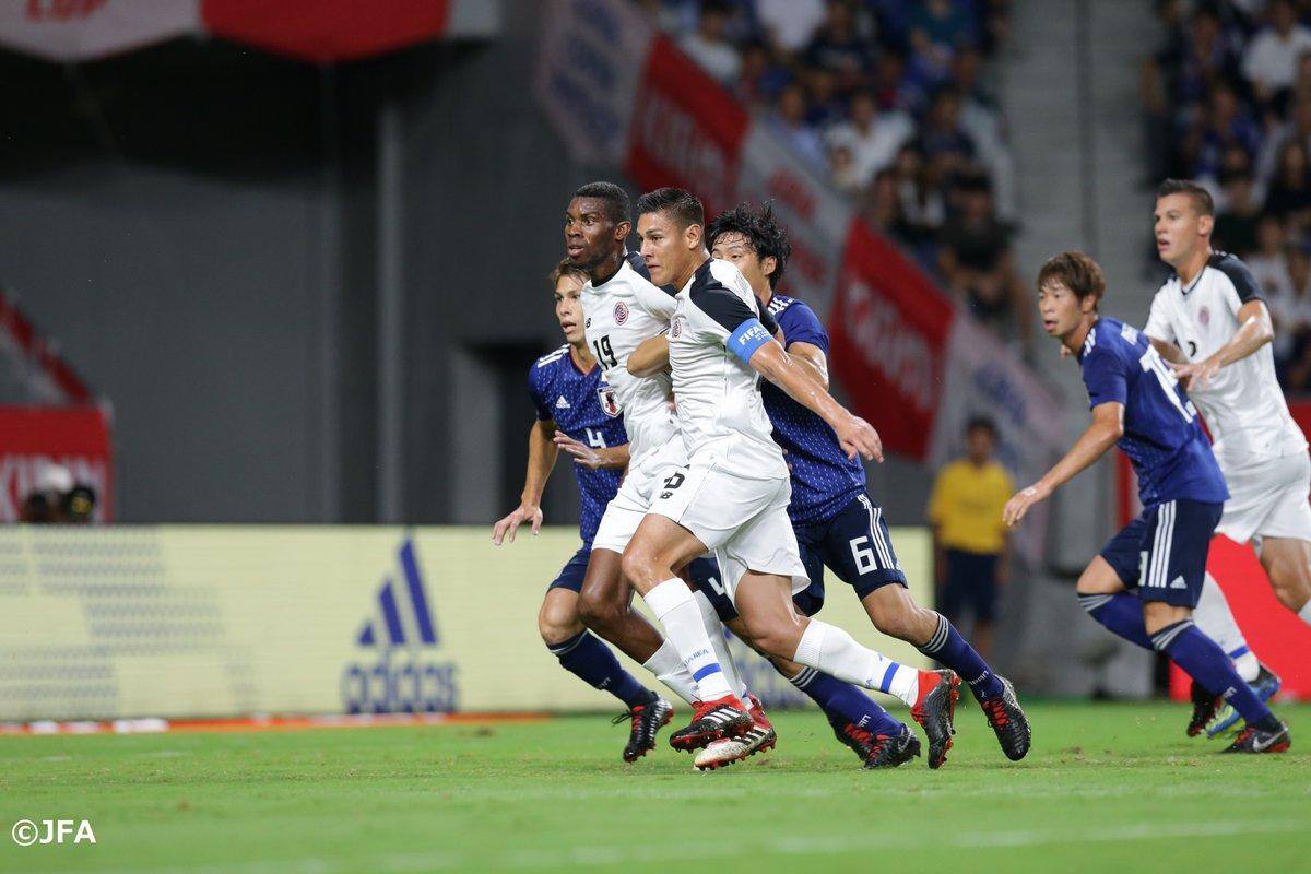 Seleção Japonesa goleou a Costa Rica por 3 a 0 nesta terça-feira (11), em Osaka, no Japão