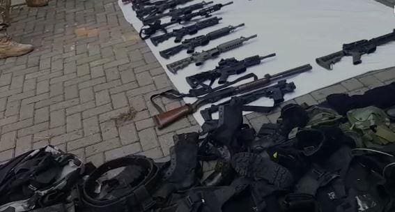 Bandidos mortos em Varginha tinham arma antitanque, fuzis e explosivos