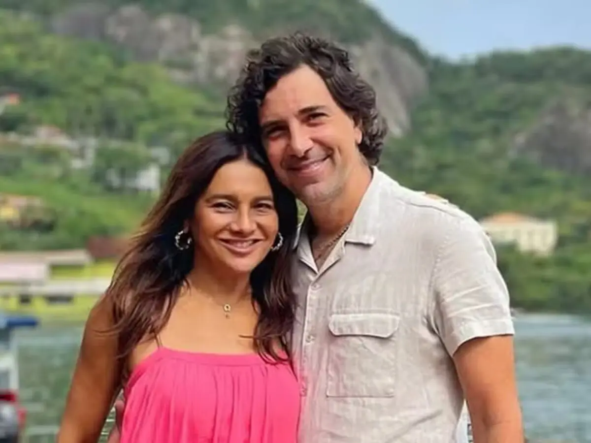 Dira Paes e o marido - Reprodução/ Instagram 