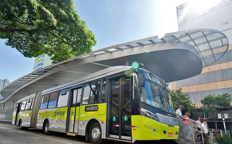 Ônibus MOVE de Belo Horizonte