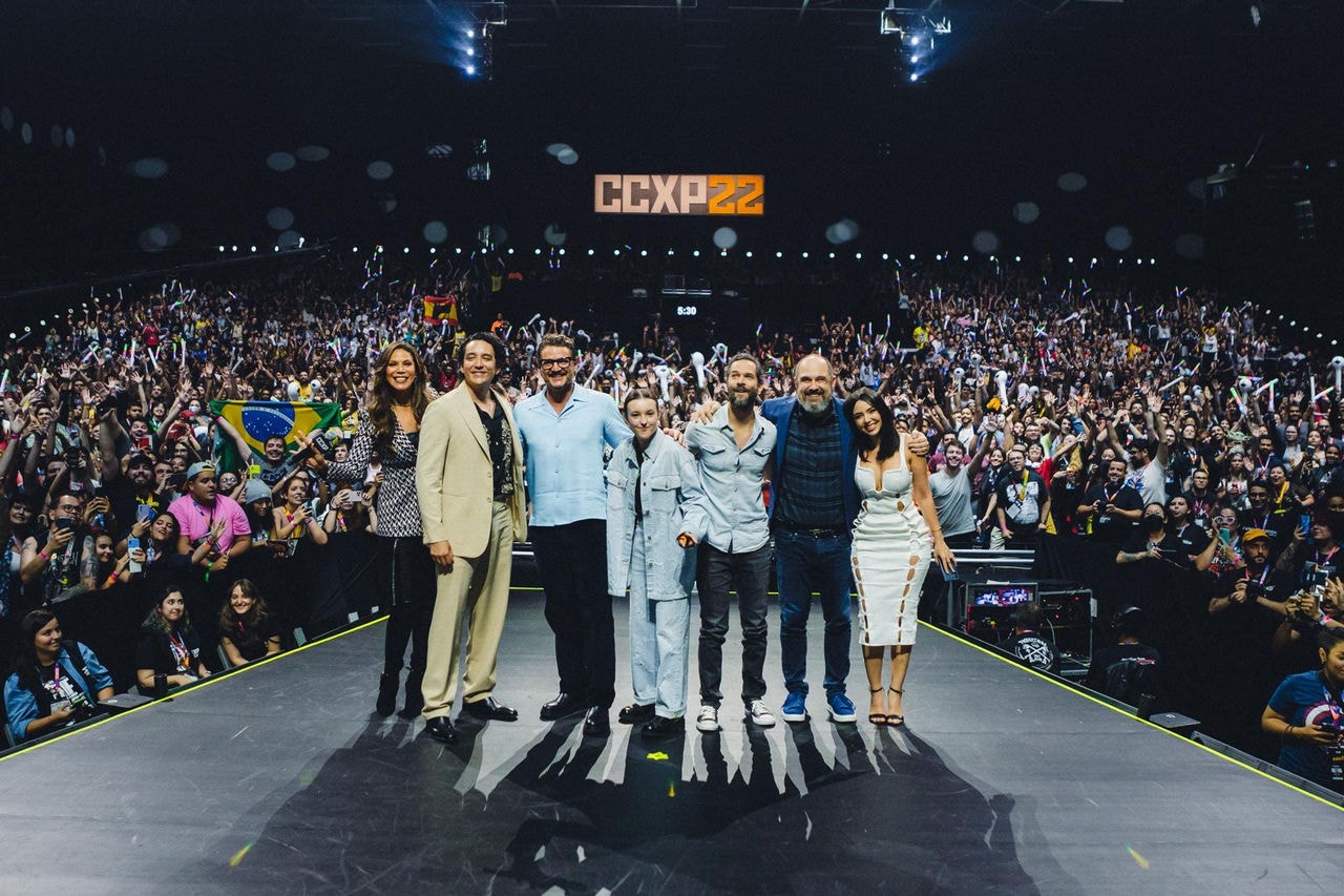 Na CCXP de 2022, grandes nomes passaram pelo evento, como as estrelas de 'The Last Of Us', Pedro Pascal e Bella Ramsey