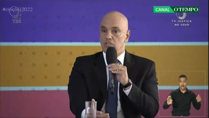 O ministro do STF Alexandre de Moraes tem sido o mais criticado dos ministros nas discussões sobre redes sociais e sua regulamentação no país