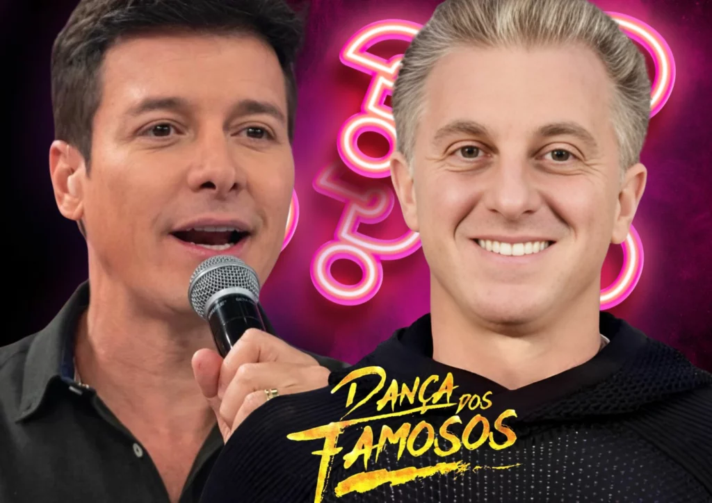 Luciano e Faro na Globo  - Divulgação/TV Globo 