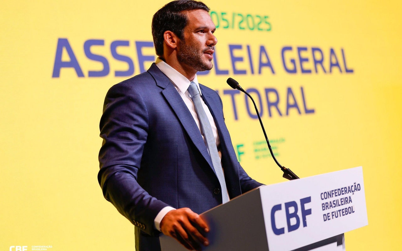 Samir Xaud, novo presidente da CBF (Foto: Rafael Ribeiro/CBF)
