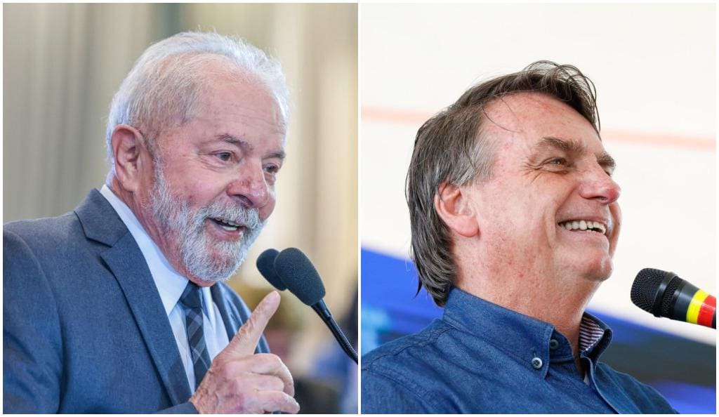 Ipec mostra aumento da vantagem de Lula sobre Bolsonaro