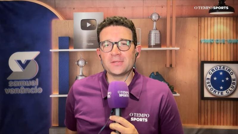 Samuel Venâncio durante participação no programa O Tempo Sports