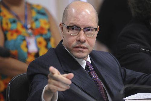 O senador Demóstenes Torres no Conselho de Ética do Senado