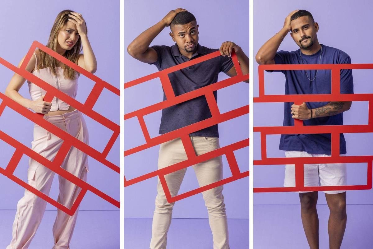 Beatriz, Davi e Pizane estão no terceiro Paredão do BBB 24