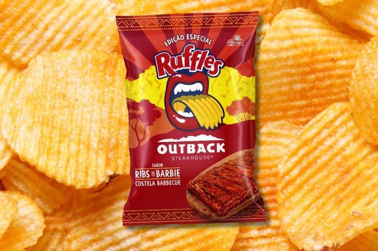 A Ruffles se uniu ao Outback Steakhouse para lançar novo sabor de batata