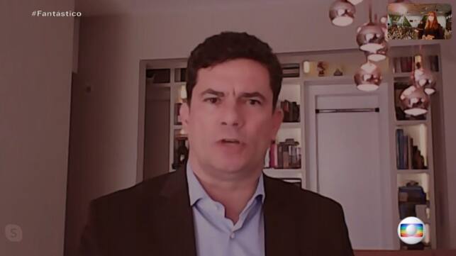 Sergio Moro falou da sua saída do governo Bolsonaro em entrevista ao Fantástico