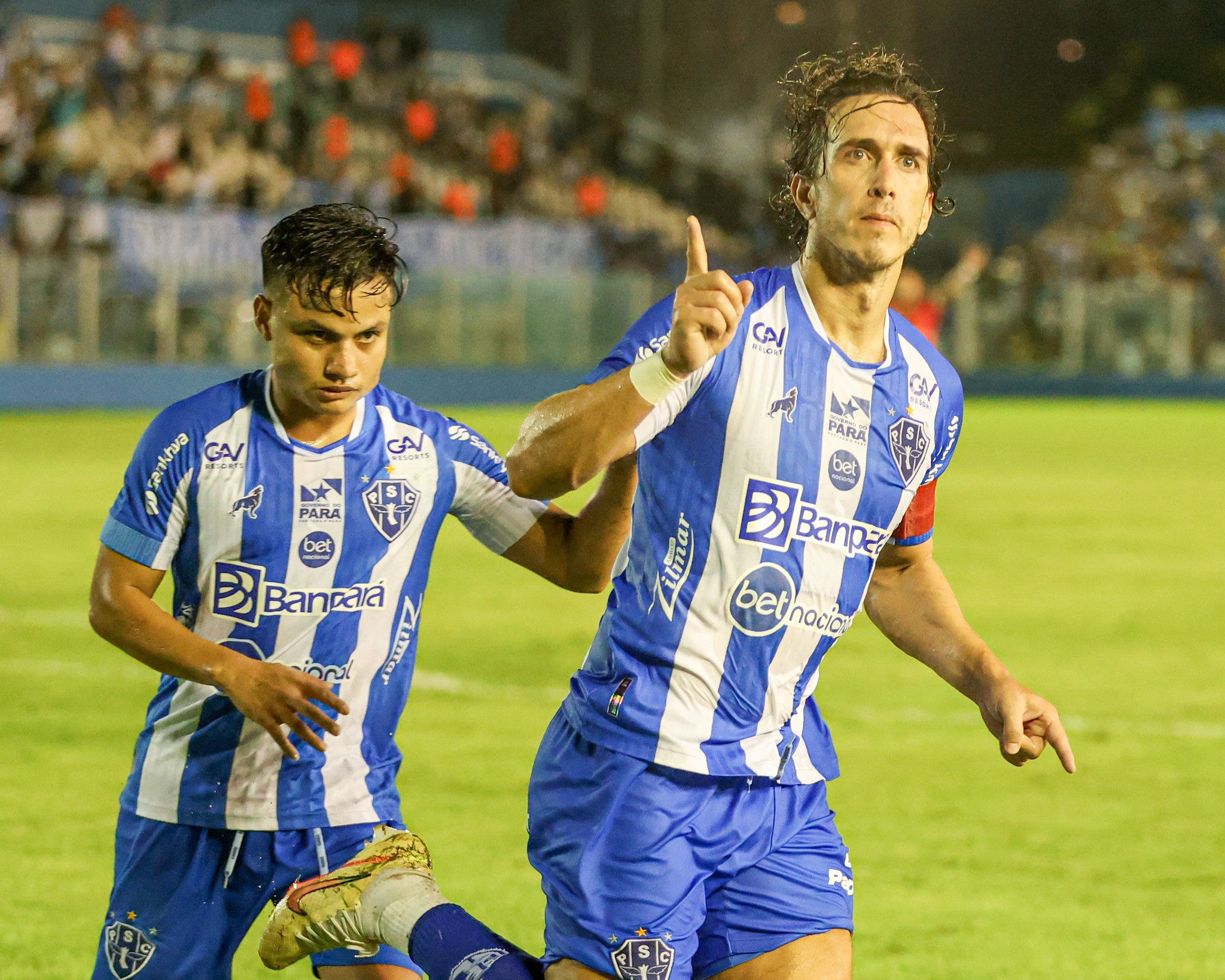 O Paysandu goleou o Vila Nova por 6 a 0 no jogo de ida da final da Copa Verde 2024