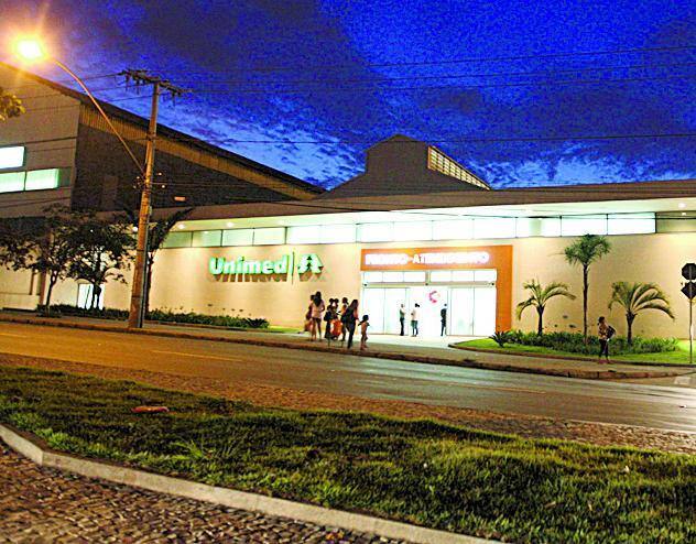Fachada do Hospital Unimed Contagem MG