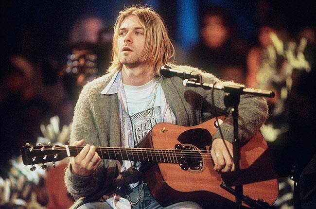 Líder da banda Nirvana, Kurt Cobain foi encontrado morto 5 de abril de 1994 em sua casa nos EUA