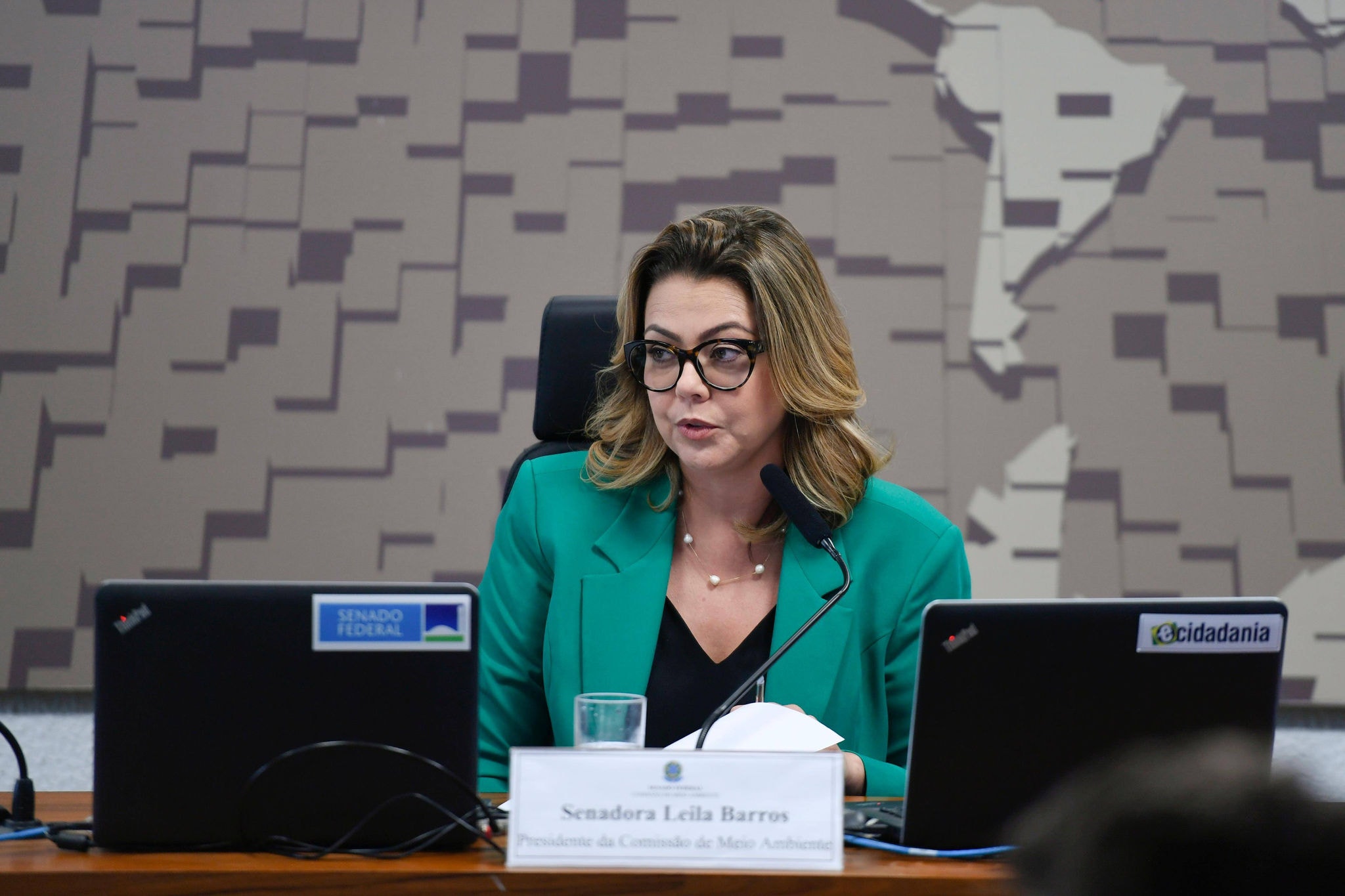Senadora Leila Barros
